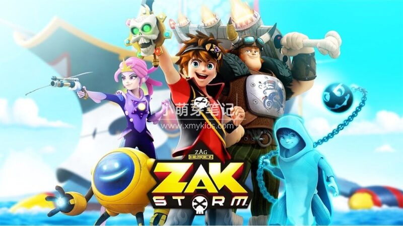 《Zak Storm 扎克风暴英文版》全39集，1080P高清视频带英文字幕，百度云网盘下载！_小萌芽笔记