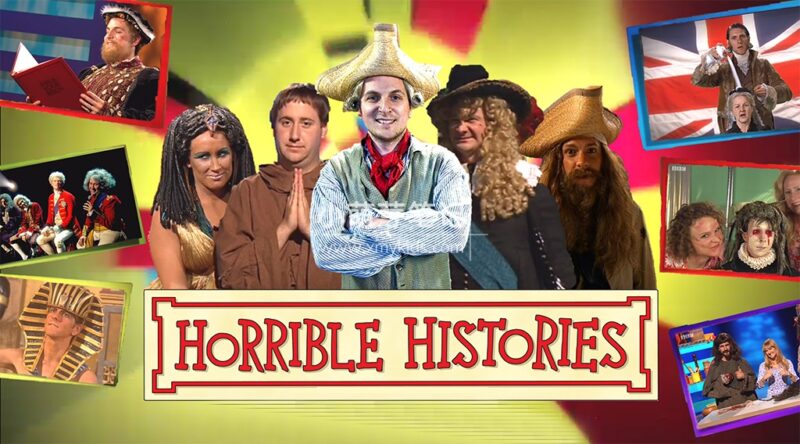 BBC史诗级历史科普剧《Horrible Histories》全9季共125集，1080P高清视频带英文字幕，百度云网盘下载！_小萌芽笔记